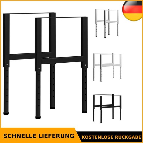 Werkbankgestell verstellbar - 2x,
